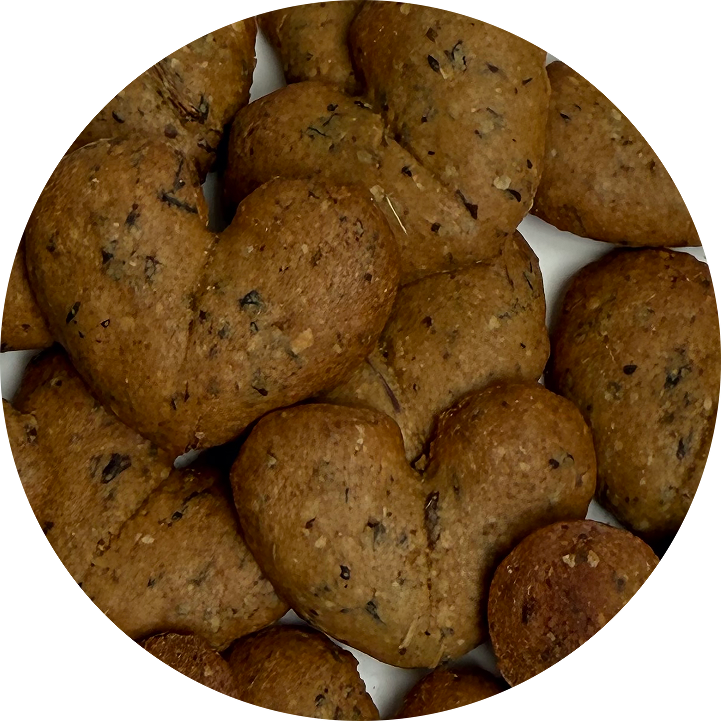 Certified peanut free dog treats (Banana & Mint)