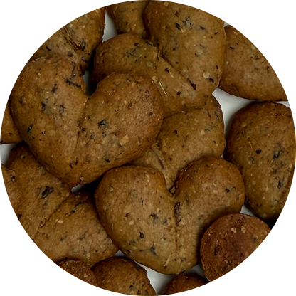 Certified peanut free dog treats (Banana & Mint)